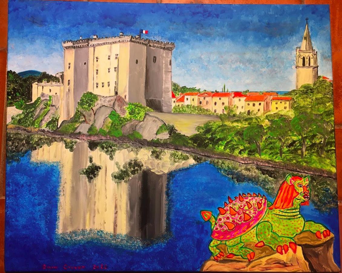 Mas De La Chapelle Sainte-Elisabeth Villa Tarascon Exteriör bild